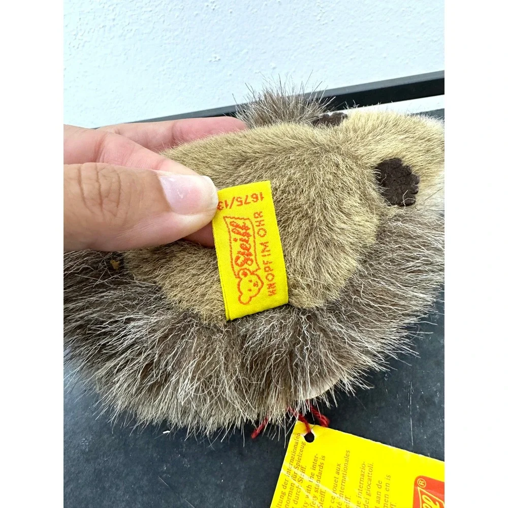 Steiff Joggi Hedgehog vintage 80s small stuffed plush 1675/13